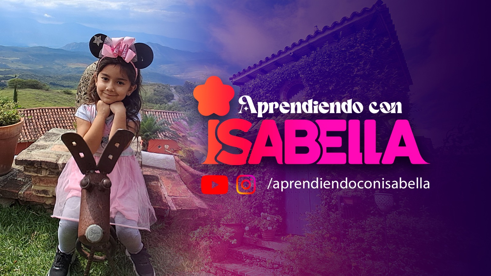 Isabella con su cuerno francés